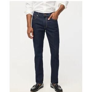 J. Crew Straight-Fit Jean Flex Straight Fit Dark Wash Size 36x30